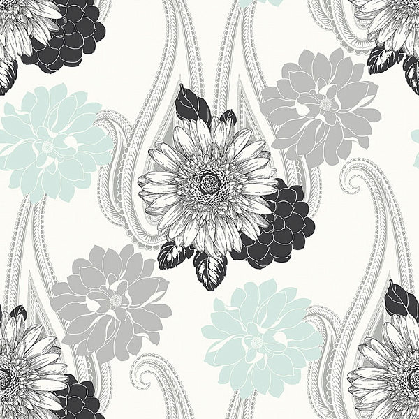 Виниловые обои Black&White Paper&Ink BW20802