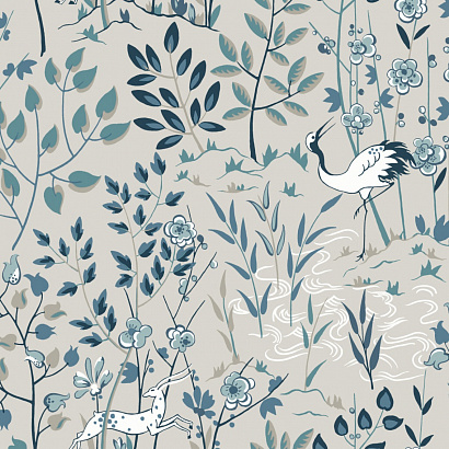 Бумажные обои Ronald Redding Traveler York Wallcoverings HO2129
