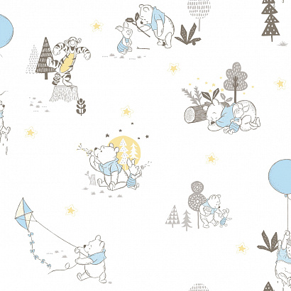 Флизелиновые обои Disney IV York Wallcoverings DI0982