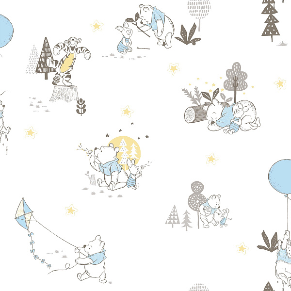 Флизелиновые обои Disney IV York Wallcoverings DI0982