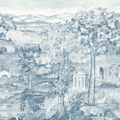 Флизелиновые обои Arcadian Thames Wallpapers Zoffany 313039
