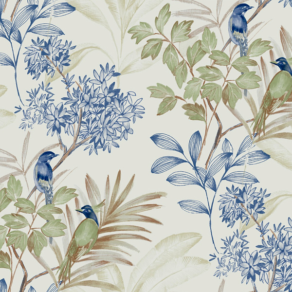 Бумажные обои Handpainted Traditionals York Wallcoverings TL1928