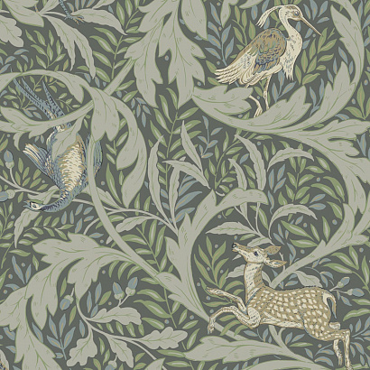 Флизелиновые обои Ronald Redding Arts and Crafts York Wallcoverings AC9124