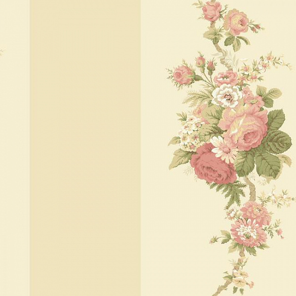 Бумажные обои Waverly Stripes York Wallcoverings SV2751