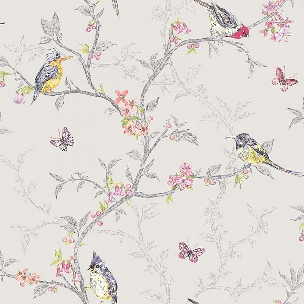Виниловые обои The Enchanted Garden Holden Decor 98081