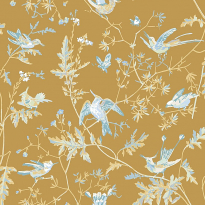 Флизелиновые обои Selection of Hummingbirds Cole & Son 124/1006