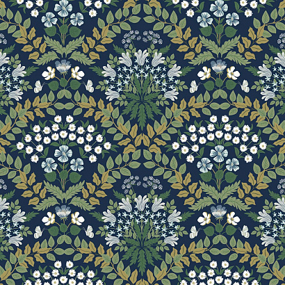 Флизелиновые обои Rifle Paper Co. Second Edition York Wallcoverings RP7324