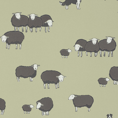Флизелиновые обои Storybook Papers Little Greene 0231NIKITCH