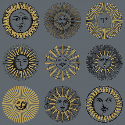 Флизелиновые обои Fornasetti Senza Tempo II Cole & Son 123/1004