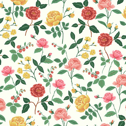 Флизелиновые обои Rifle Paper Co 3rd Edition York Wallcoverings RF7546