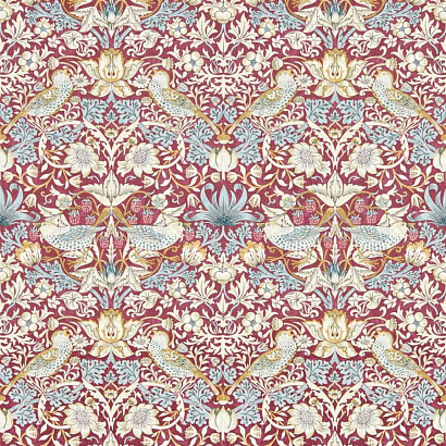 Флизелиновые обои William Morris Designs Clarke&Clarke W0171/04