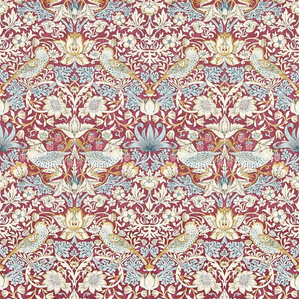 Флизелиновые обои William Morris Designs Clarke&Clarke W0171/04