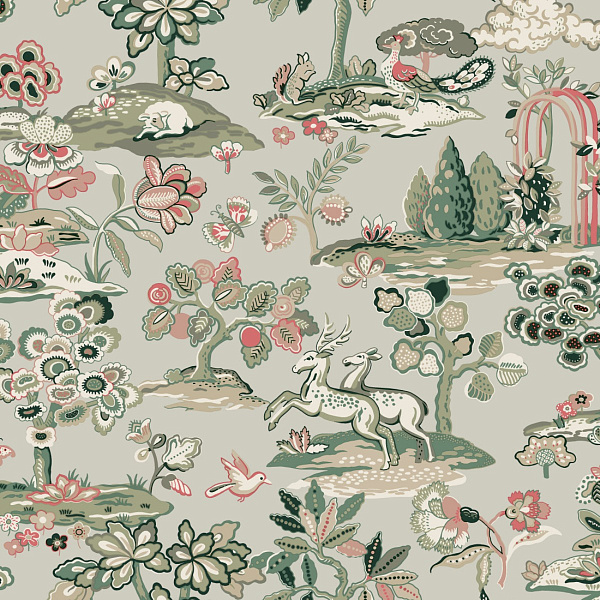 Бумажные обои Handpainted Traditionals York Wallcoverings TL1951