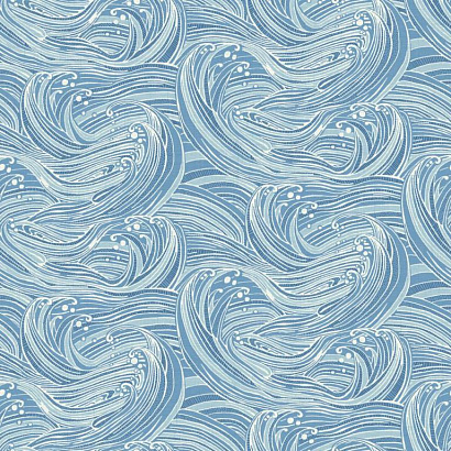 Бумажные обои Waverly Kids York Wallcoverings WK6994