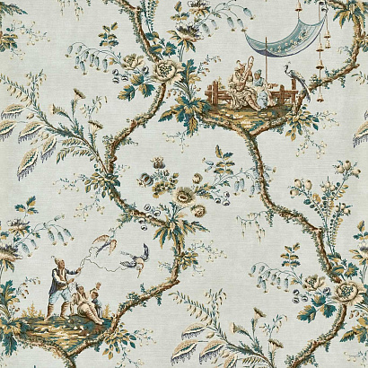 Флизелиновые обои Arcadian Thames Wallpapers Zoffany 313048