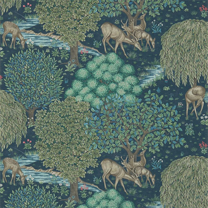 Флизелиновые обои Compilation Wallpaper Morris 216813