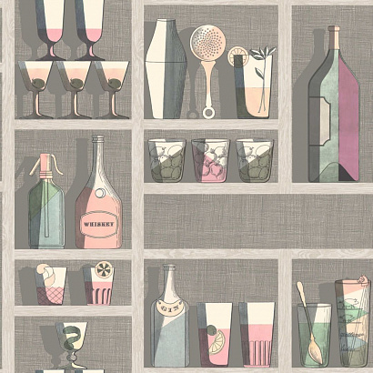 Флизелиновые обои Fornasetti Senza Tempo Cole & Son 114/23044