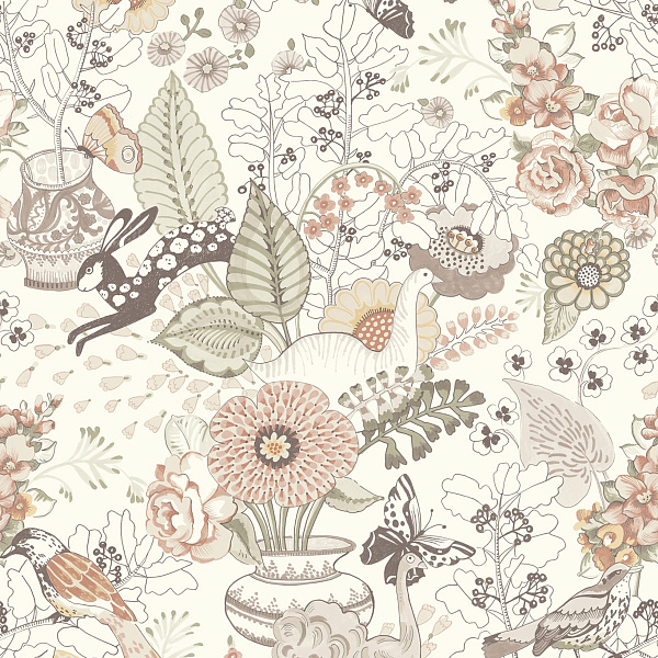 Виниловые обои Whimsy A-Street Prints 4135-12807
