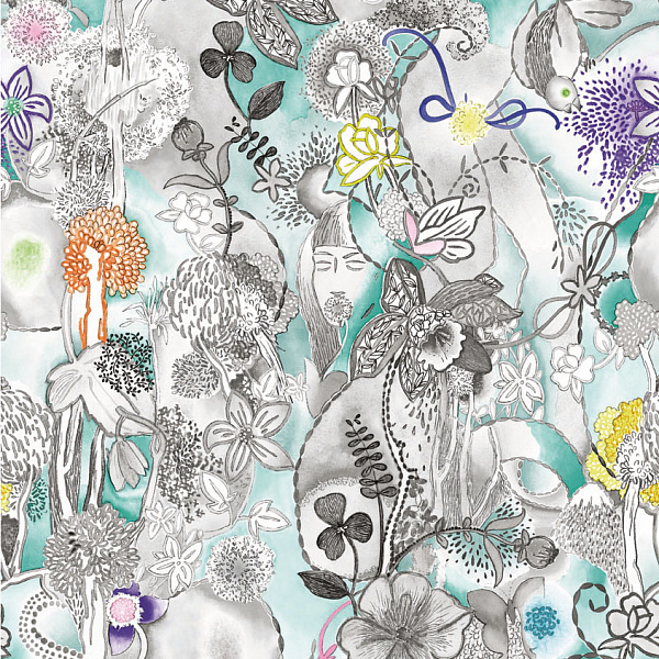 Виниловые обои Missoni Home Wallcoverings 01 Missoni Home M1B 20094