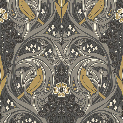 Флизелиновые обои Arts&Crafts KT Exsclusive ET12208