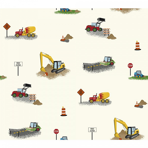 Бумажные обои Waverly Kids York Wallcoverings WK6944