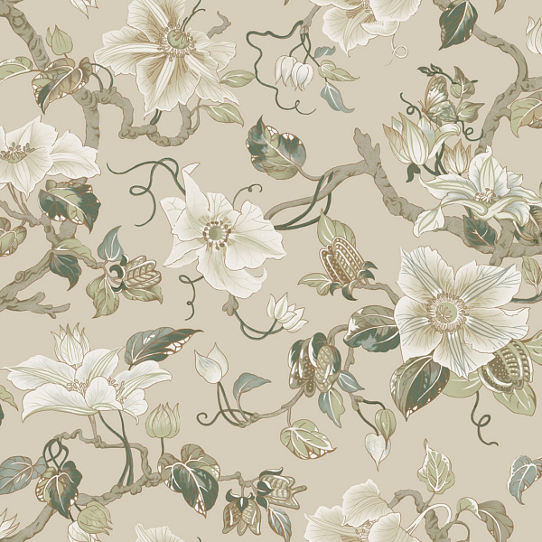 Флизелиновые обои Ronald Redding Classics York Wallcoverings GT4516