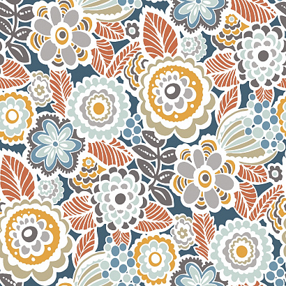 Флизелиновые обои Magic Flowers Aura FD25866