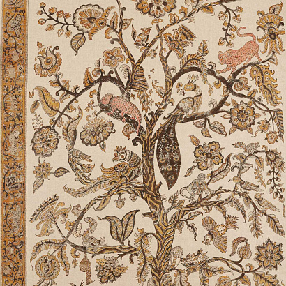 Флизелиновые обои Indienne Wallcoverings Zoffany 313141