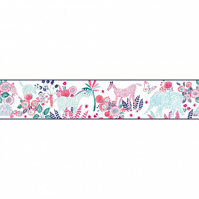 Бумажные обои Waverly Kids York Wallcoverings WK6883BD