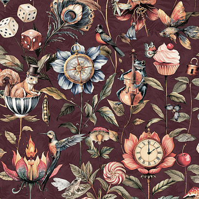 Виниловые обои Tales of the Manor Holden Decor 91942