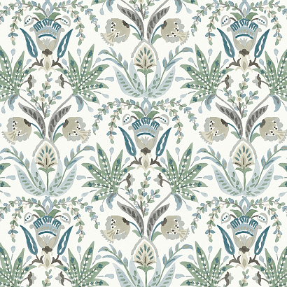 Бумажные обои Mediterranean York Wallcoverings MN1910